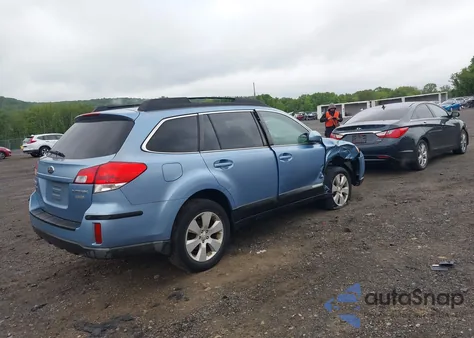 2011 Subaru Outback 2.5I Premium из США, поврежденный, VIN 4S4BRBCC6B3383455